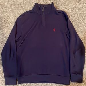 Navy blue U.S. Polo Assn. sweater